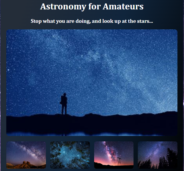 Astronomy blog